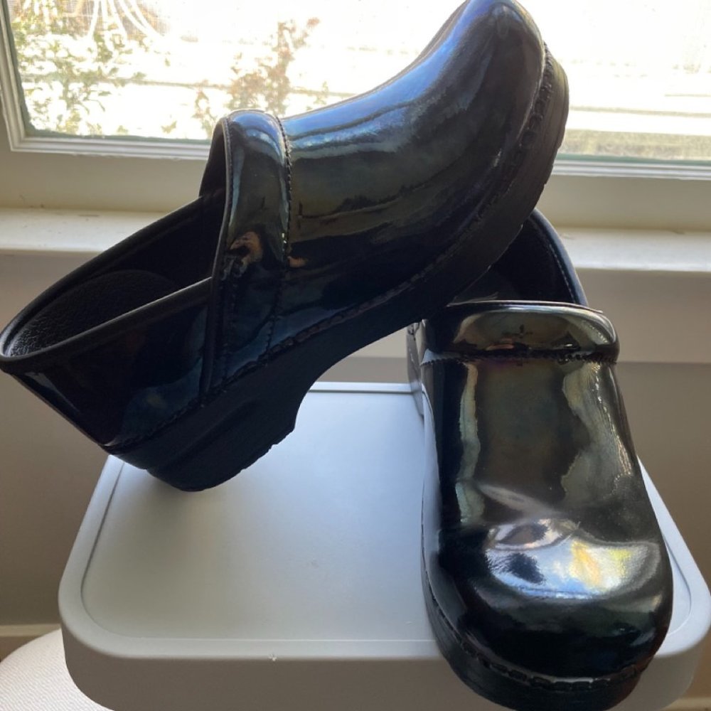 Dansko Professional clog in Petrol Patent, size 38 (8)